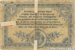 2 Francs FRANCE régionalisme et divers Limoges 1914 JP.073.12 B