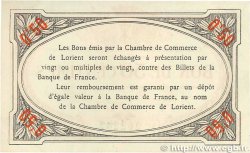 50 Centimes FRANCE régionalisme et divers Lorient 1915 JP.075.04 SUP