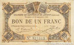 1 Franc FRANCE régionalisme et divers Lorient 1915 JP.075.08 TTB