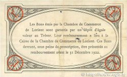 1 Franc FRANCE régionalisme et divers Lorient 1919 JP.075.30 TTB