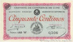 50 Centimes FRANCE régionalisme et divers Lure 1918 JP.076.24 pr.SPL