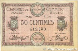 50 Centimes FRANCE régionalisme et divers Macon, Bourg 1915 JP.078.07 TTB
