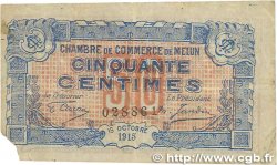 50 Centimes FRANCE régionalisme et divers Melun 1915 JP.080.01 B+