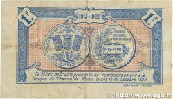 1 Franc FRANCE régionalisme et divers Melun 1915 JP.080.03 pr.TTB