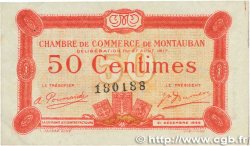 50 Centimes FRANCE régionalisme et divers Montauban 1917 JP.083.13 TTB