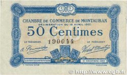 50 Centimes FRANCE régionalisme et divers Montauban 1921 JP.083.17 TTB