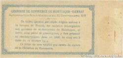 1 Franc FRANCE régionalisme et divers Montluçon, Gannat 1914 JP.084.05 pr.TTB