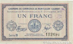 1 Franc FRANCE régionalisme et divers  1915 JP.084.15var. TTB+