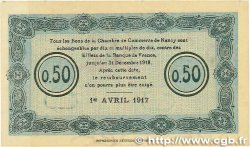 50 Centimes FRANCE régionalisme et divers Nancy 1917 JP.087.12 SUP+