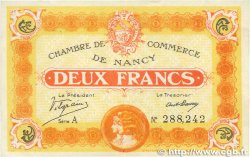 2 Francs FRANCE régionalisme et divers Nancy 1918 JP.087.25 TTB+
