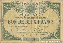 2 Francs FRANCE régionalisme et divers Nantes 1918 JP.088.12 B
