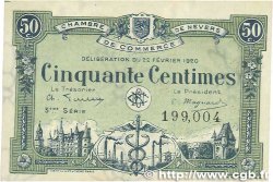 50 Centimes FRANCE régionalisme et divers Nevers 1920 JP.090.16 TTB+