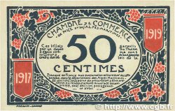 50 Centimes FRANCE régionalisme et divers Nice 1917 JP.091.04 SUP+