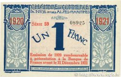 1 Franc FRANCE regionalism and miscellaneous Nice 1917 JP.091.07 XF
