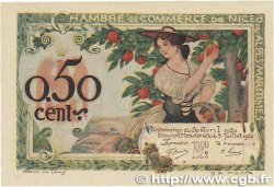 50 Centimes FRANCE régionalisme et divers Nice 1920 JP.091.09 SUP+