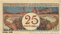 25 Centimes FRANCE régionalisme et divers Nice 1918 JP.091.19 TTB