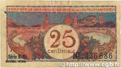 25 Centimes FRANCE regionalism and miscellaneous Nice 1918 JP.091.19 F