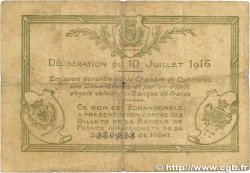 1 Franc FRANCE regionalism and miscellaneous Niort 1916 JP.093.08 G