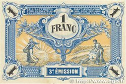 1 Franc FRANCE regionalism and miscellaneous Niort 1920 JP.093.11 VF+