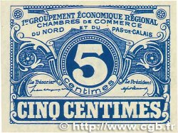 5 Centimes FRANCE régionalisme et divers Nord et Pas-De-Calais 1918 JP.094.01