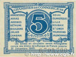5 Centimes FRANCE régionalisme et divers Nord et Pas-De-Calais 1918 JP.094.01 TTB+