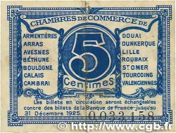 5 Centimes FRANCE régionalisme et divers Nord et Pas-De-Calais 1918 JP.094.01 TTB