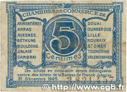 5 Centimes FRANCE régionalisme et divers Nord et Pas-De-Calais 1918 JP.094.01 TB