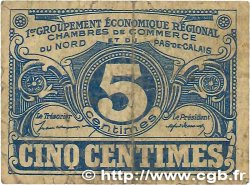 5 Centimes FRANCE régionalisme et divers Nord et Pas-De-Calais 1918 JP.094.01 B
