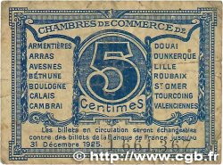 5 Centimes FRANCE regionalism and miscellaneous Nord et Pas-De-Calais 1918 JP.094.01 G