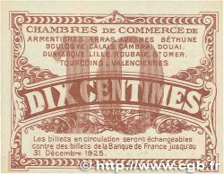 10 Centimes FRANCE régionalisme et divers Nord et Pas-De-Calais 1918 JP.094.02 NEUF