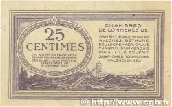 25 Centimes FRANCE régionalisme et divers Nord et Pas-De-Calais 1918 JP.094.03 pr.NEUF