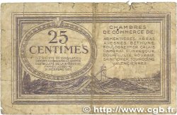 25 Centimes FRANCE régionalisme et divers Nord et Pas-De-Calais 1918 JP.094.03 B