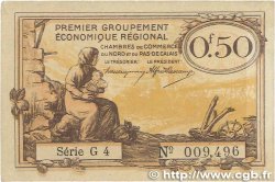 50 Centimes FRANCE régionalisme et divers Nord et Pas-De-Calais 1918 JP.094.04 TTB+