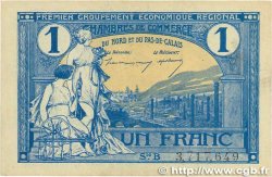 1 Franc FRANCE régionalisme et divers Nord et Pas-De-Calais 1918 JP.094.05