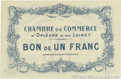 1 Franc Spécimen FRANCE régionalisme et divers Orléans 1914 JP.095.02 pr.SPL