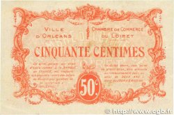 50 Centimes FRANCE regionalismo e varie Orléans 1915 JP.095.04 BB