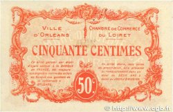 50 Centimes FRANCE régionalisme et divers Orléans 1915 JP.095.04 SPL+