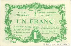 1 Franc FRANCE régionalisme et divers Orléans 1915 JP.095.06 TTB