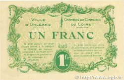 1 Franc FRANCE régionalisme et divers Orléans 1915 JP.095.06 pr.SPL
