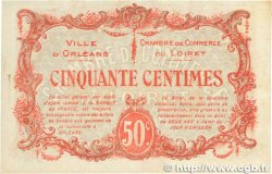 50 Centimes FRANCE régionalisme et divers Orléans 1916 JP.095.08 TTB+