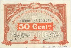 50 Centimes FRANCE regionalism and miscellaneous Orléans 1916 JP.095.08