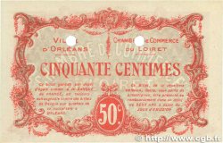 50 Centimes FRANCE régionalisme et divers Orléans 1916 JP.095.10 SPL