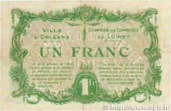 1 Franc FRANCE regionalismo e varie Orléans 1916 JP.095.12 BB