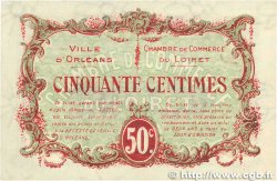50 Centimes FRANCE régionalisme et divers Orléans 1917 JP.095.16 SUP+