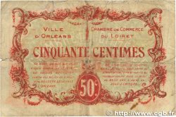 50 Centimes FRANCE régionalisme et divers Orléans 1917 JP.095.16 B