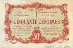 50 Centimes FRANCE régionalisme et divers Orléans 1917 JP.095.16 SUP