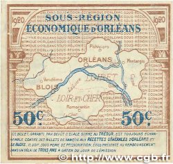 50 Centimes FRANCE régionalisme et divers Orléans et Blois 1920 JP.096.01 SUP