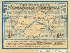 1 Franc FRANCE régionalisme et divers Orléans et Blois 1920 JP.096.03 SUP