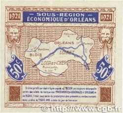 50 Centimes FRANCE régionalisme et divers Orléans et Blois 1921 JP.096.05 SUP