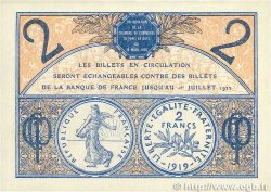 2 Francs FRANCE régionalisme et divers Paris 1920 JP.097.28 TTB+